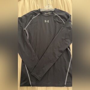 Under Armour Black Long Sleeve Performance Tee
